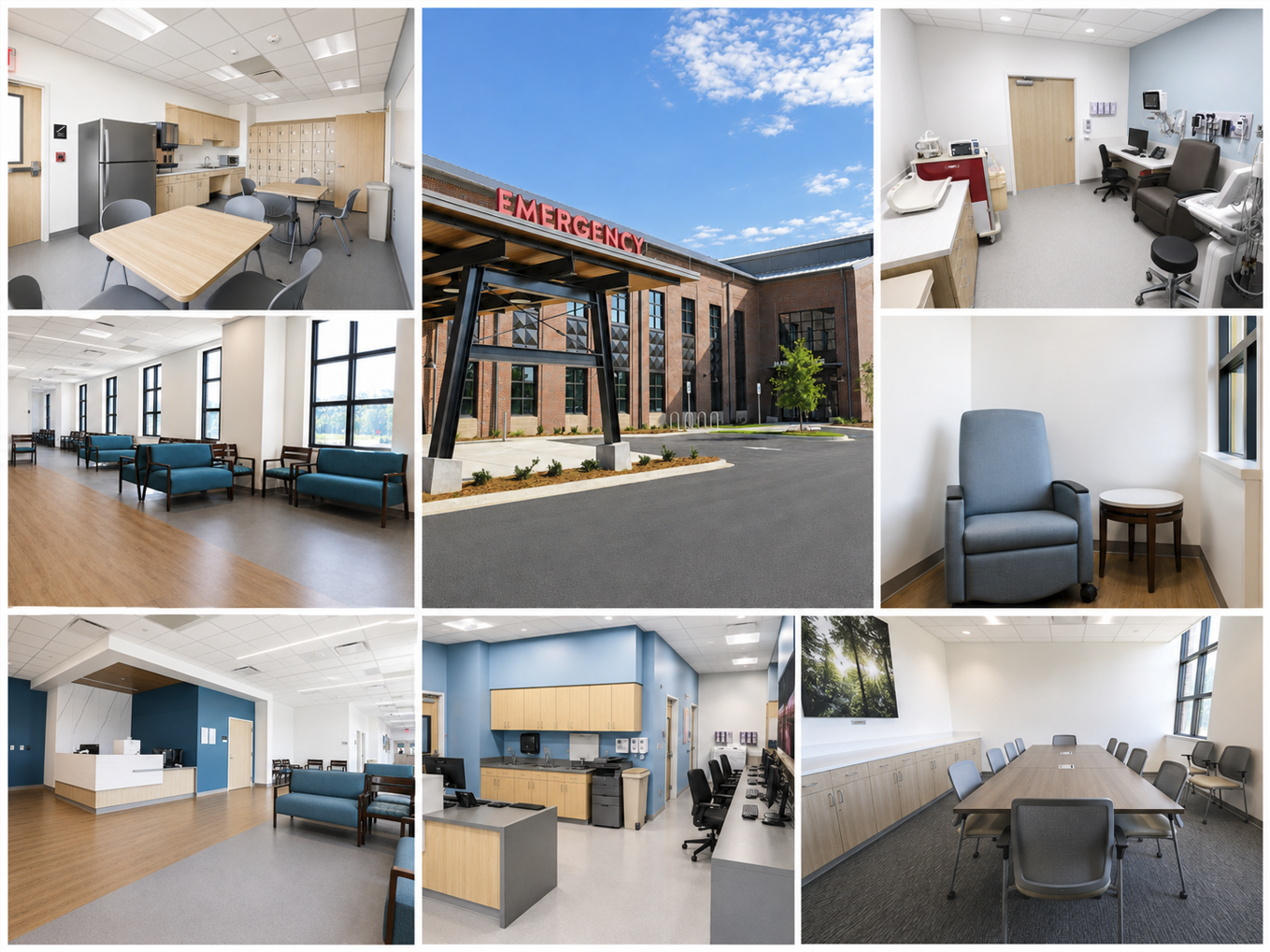 Healthcare seating and interior furnishings at the new Sawmill Centre Health Pavilion
